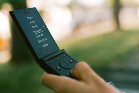 The Light Flip Phone