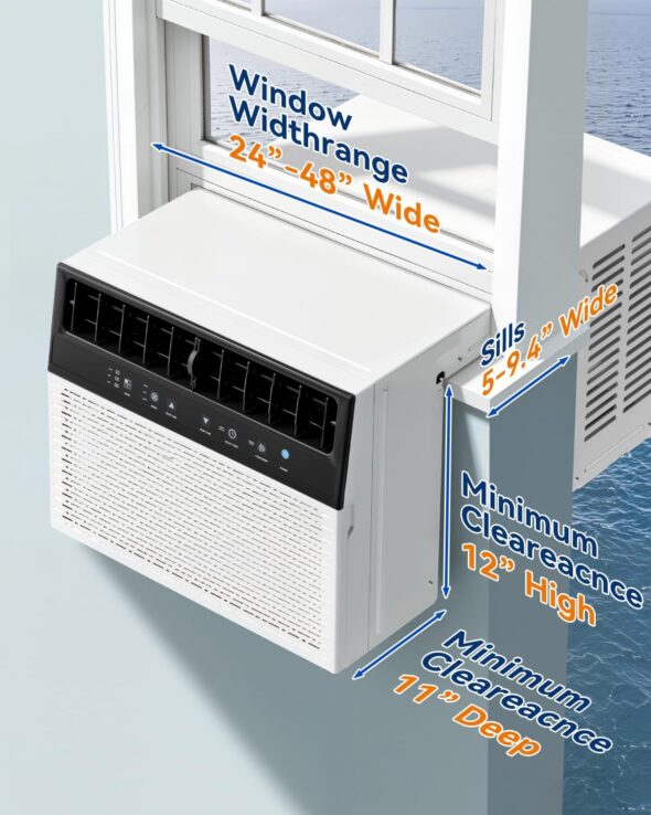 U Shape Window Air Conditioner Sizing