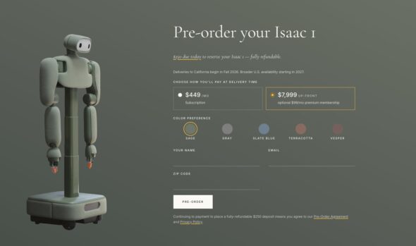 Weave Robotics Isaac I