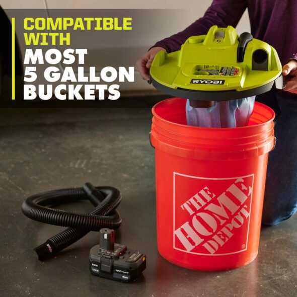 Ryobit Bucket Shop Vac