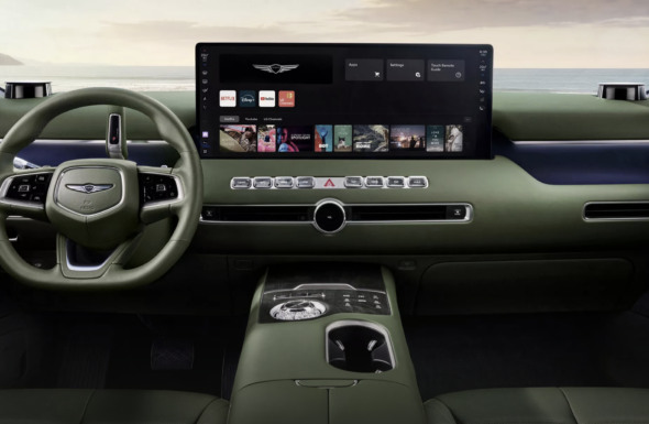Genesis GV90 Luxury EV Dash