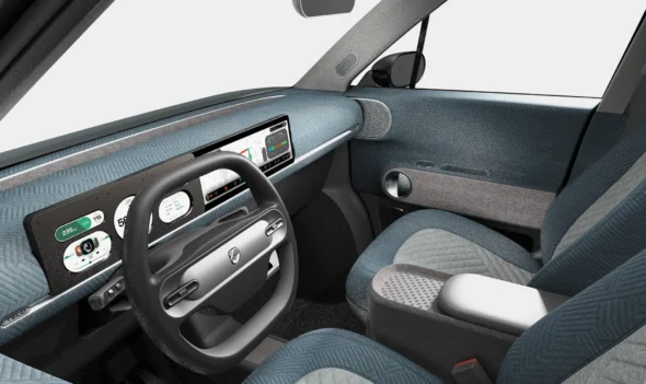 Telo MT1 Electric Truck Interior