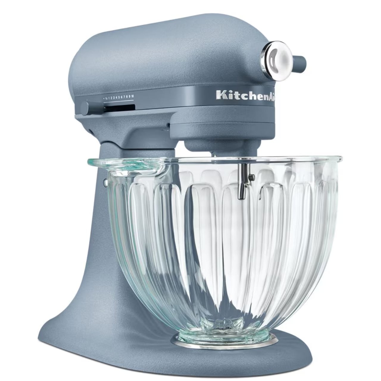 KitchenAid Luminaire illuminated fluted glass mixing bowl
