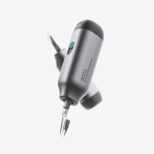 HOZO NeoSander pen-sized detail sander on a 3D print with color-coded heads