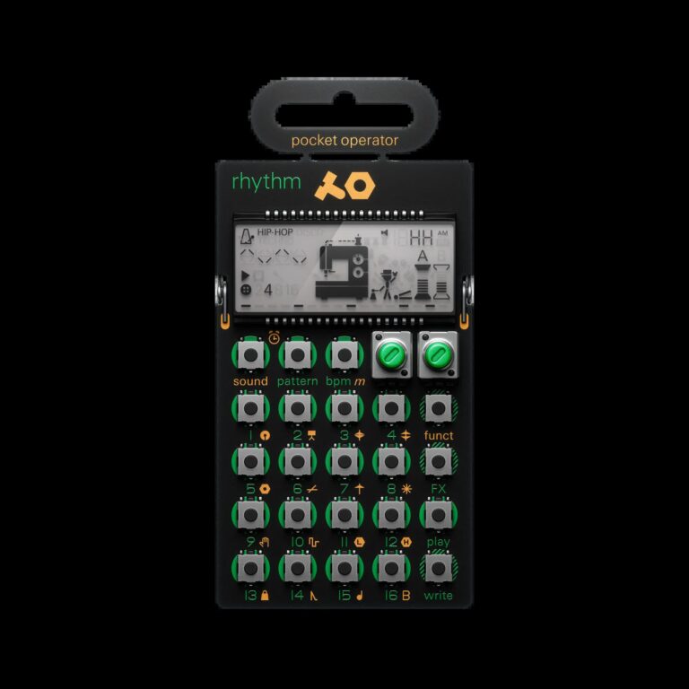 Teenage Engineering PO-12 Rhythm pocket operator drum machine