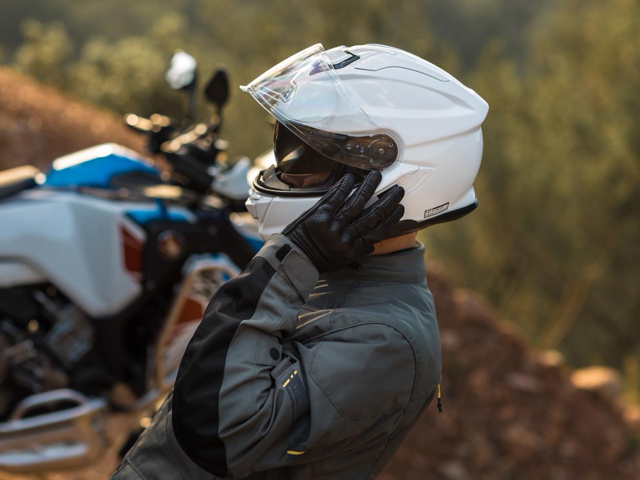 Shoei GT-Air 3 Smart helmet mood product shot