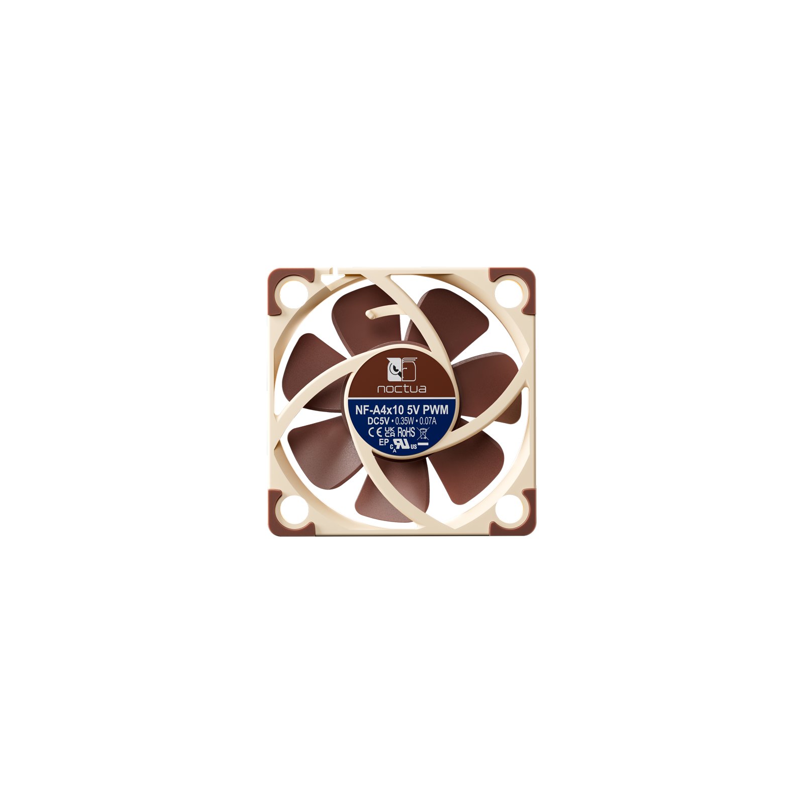 Noctua 40 mm fan integrated inside the Feinmann F01 mouse