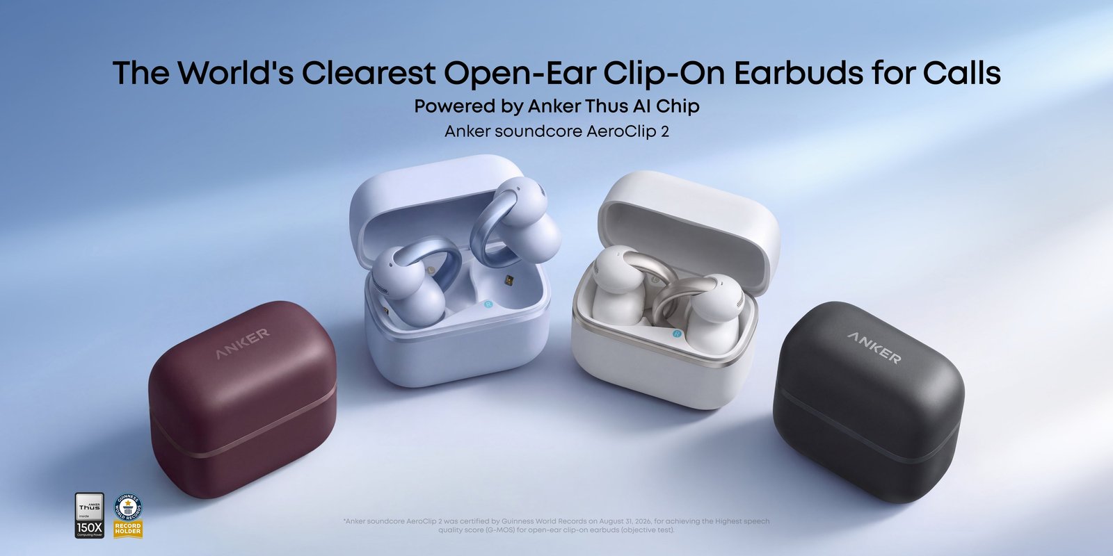 AeroClip 2 colorways lineup wide product shot