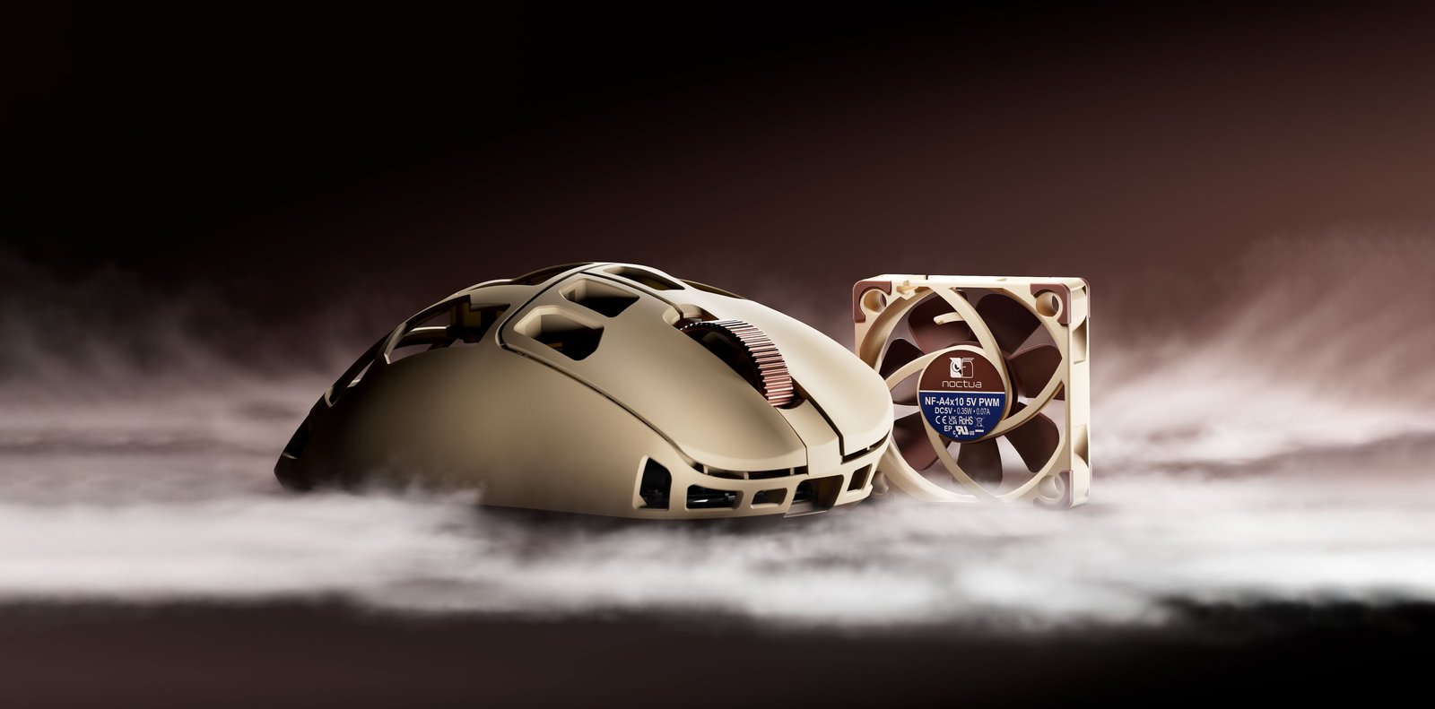 Feinmann F01 perforated carbon composite shell gallery shot