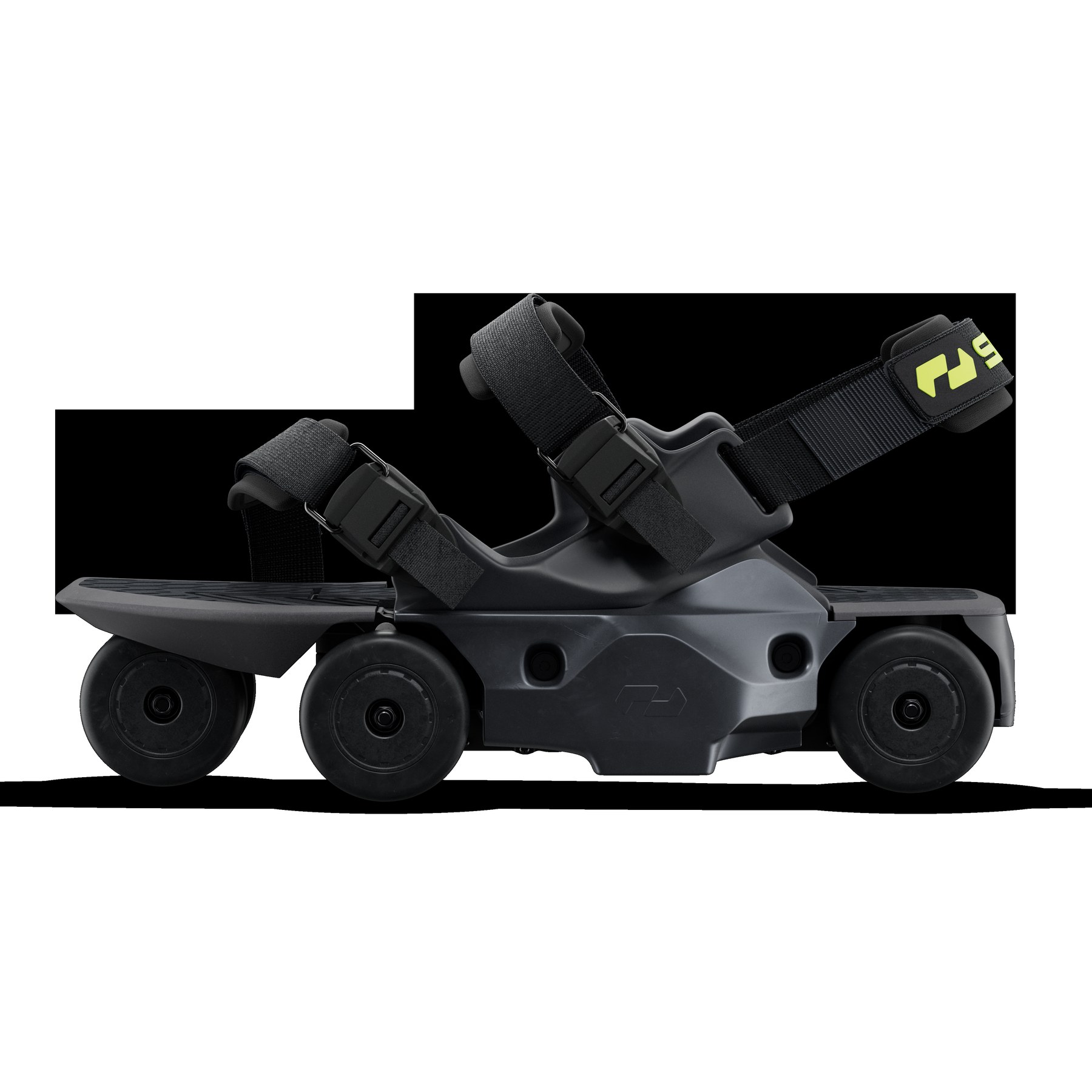 Moonwalkers Dusk Obsidian profile with continuous LED line