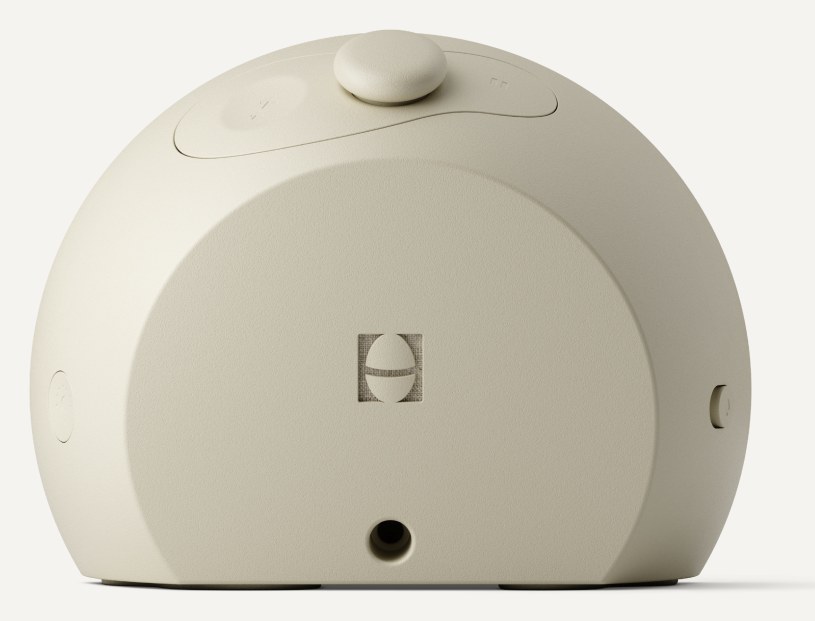 Back of the Hatch Sleep Clock with power port