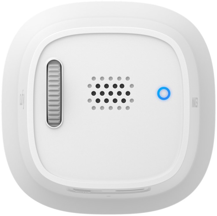 eufy Window Camera E10 rear controls tilt dial and status LED
