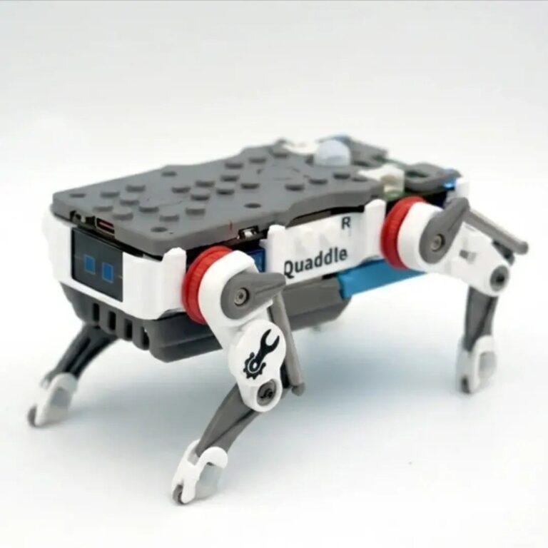 Petoi Quaddle desk robot dog hero product shot