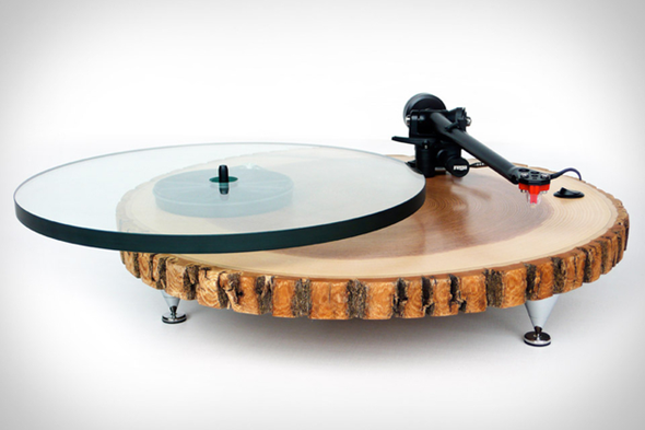 Audiowood Barky Turntable
