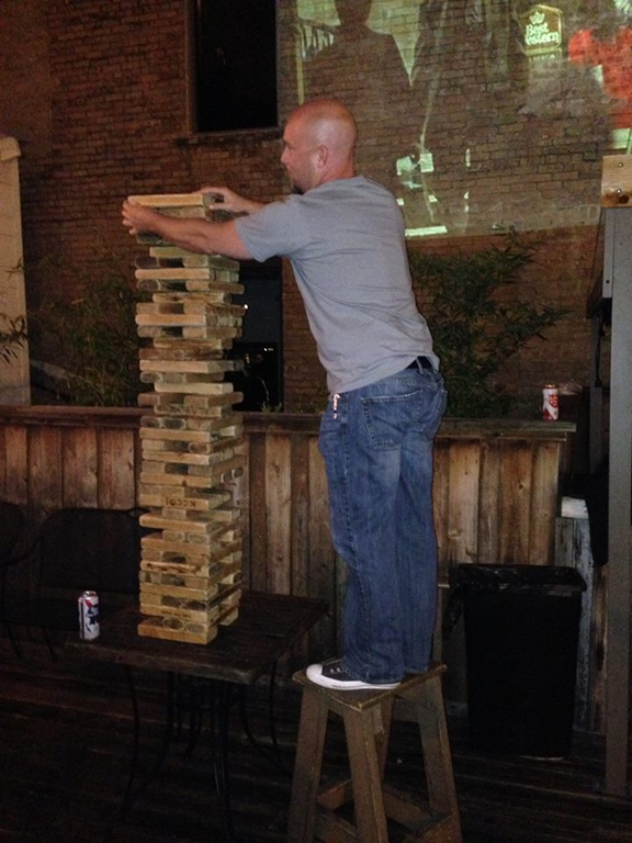 Handlebar jenga