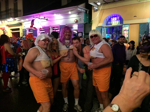 2013 New Orleans Halloween Hooters Costume