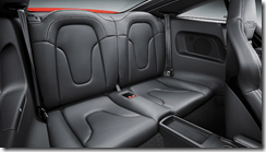 Audi TT RS Plus Rear Seats