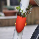 Red Bike Planter