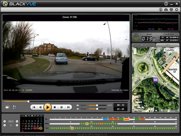DR500GW-HD BlackVue Software