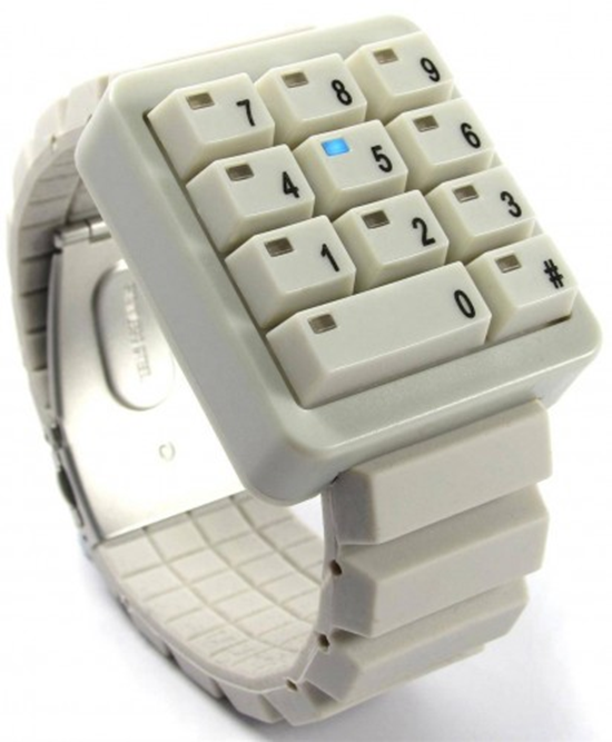 Click Keypad Watch