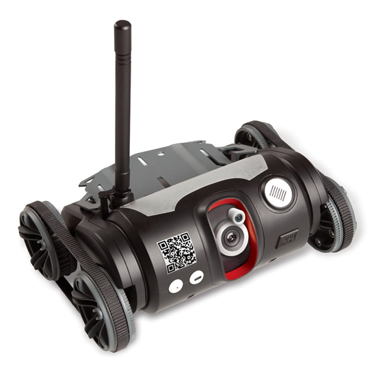 TRAKR Remote Control Spy Camera and Microphone