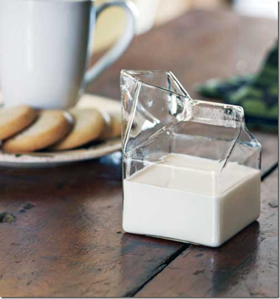 Glass Milk Carton