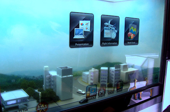 Samsung Transparent LCD
