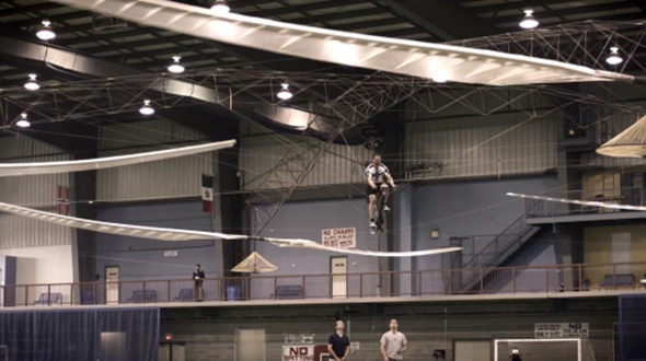 Sikorsky Prize Claimed With Human Powered Helicopter