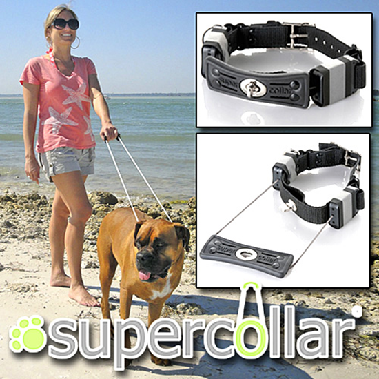 SuperCollar Built-In Leash