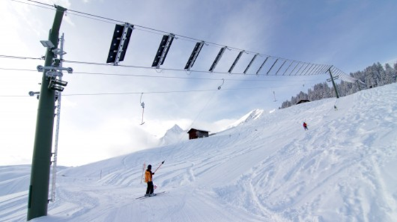 Swiss Village Solar Powered Ski Lift