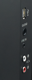 TDK boombox inputs