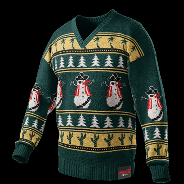 Coca Cola Zero Ugly Christmas Sweater Generator